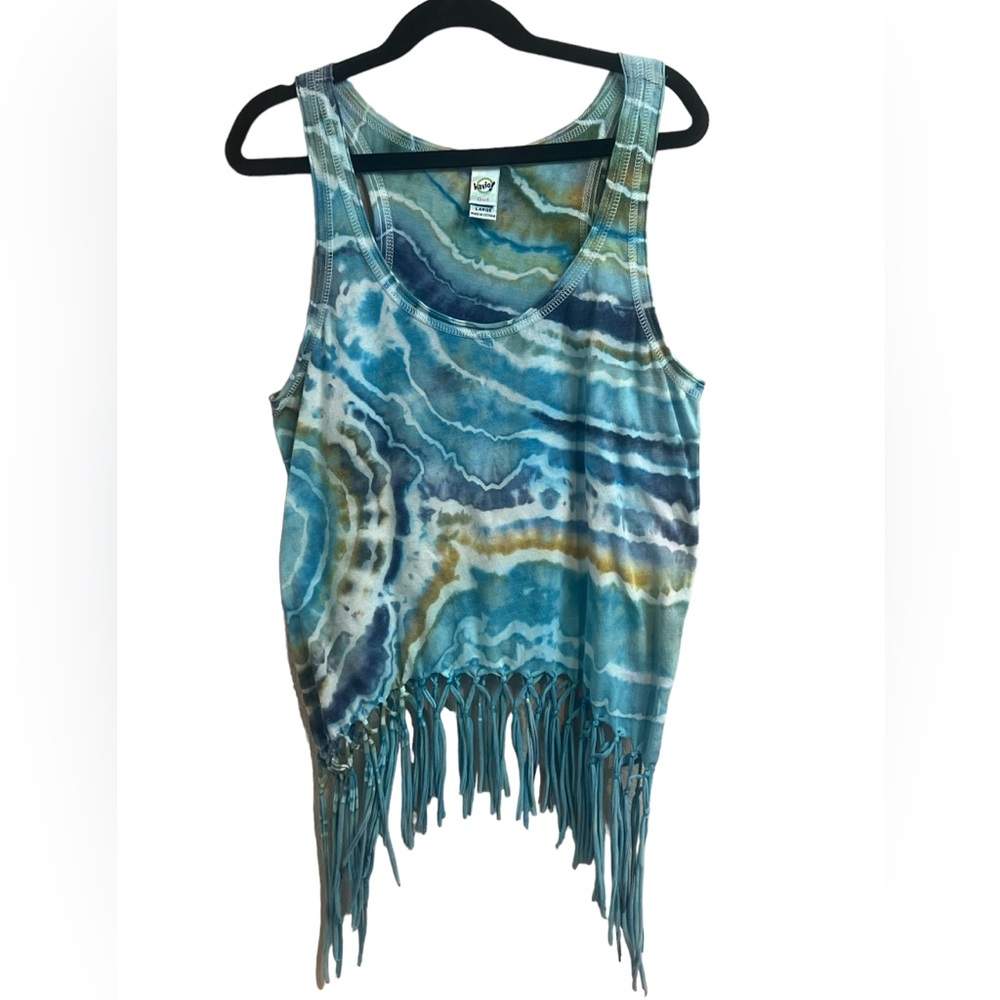 - Hand dyed by me youth large tank nwt